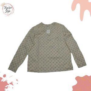 Bonpoint Longsleeve button flower Shirt S8